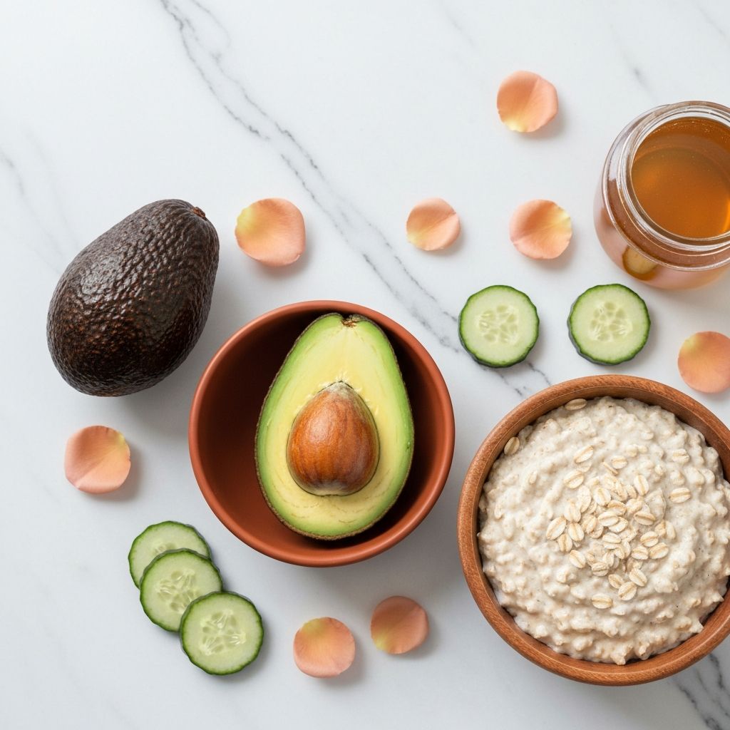 Ingredientes naturales variados